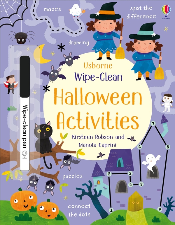 [object Object] «Wipe-Clean Halloween Activities», автор Кирстин Робсон - фото №1