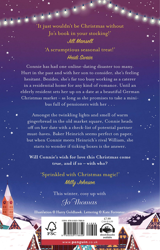 Бумажная книга «Finding Love at the Christmas Market», автор Джо Томас - фото №1