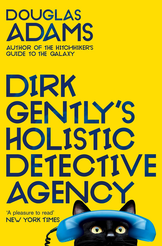 Паперова книга «Dirk Gently's Holistic Detective Agency», автор Дуглас Адамс - фото №1