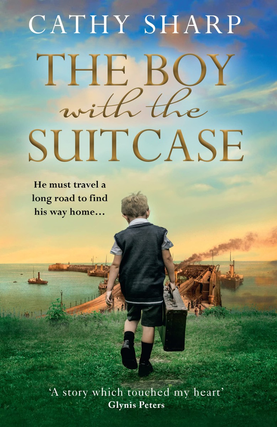 Паперова книга «The Boy with the Suitcase», автор Кеті Шарп - фото №1