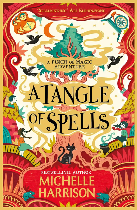 Паперова книга «A Tangle of Spells», автор Мишель Харісон - фото №1