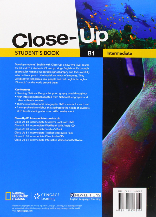 Бумажная книга «Close-Up B1: Get close to English through a Close-Up on the real world», автор Анжела Хилан - фото №1