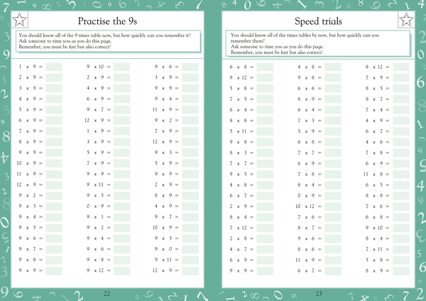 [object Object] «Maths Made Easy Times Tables Ages 7-11 Key Stage 2», автор Кэрол Вордерман - фото №2 - миниатюра