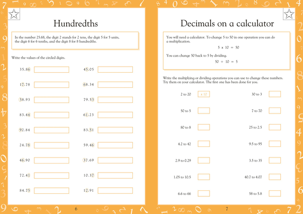 [object Object] «Maths Made Easy Decimals Ages 9-11 Key Stage 2 », автор Кэрол Вордерман - фото №2 - миниатюра