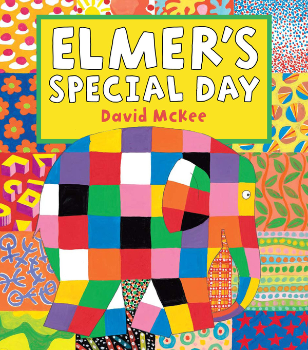 Бумажная книга «Elmer's Special Day», автор Дэвид Макки - фото №1