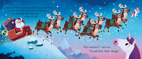 Бумажная книга «Ten Minutes to Bed. Little Unicorn's Christmas», автор Рианнон Филдинг - фото №1