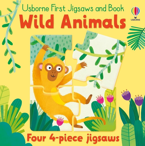 [object Object] «Usborne First Jigsaws. Wild Animals », автор Мэтью Олдэм - фото №1
