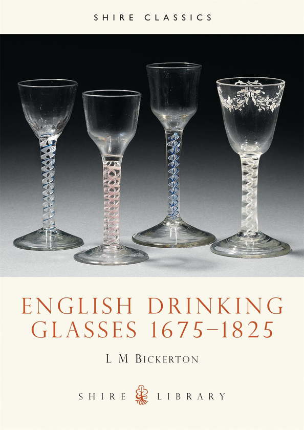 Паперова книга «English Drinking Glasses 1675–1825», автор Л. М. Бікертон - фото №1
