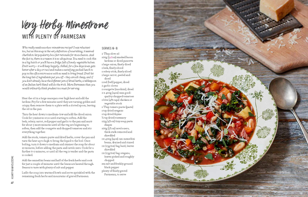 Бумажная книга «Nourish Soups: Hearty soups with a healthy twist», автор Ребекка Вудс - фото №1