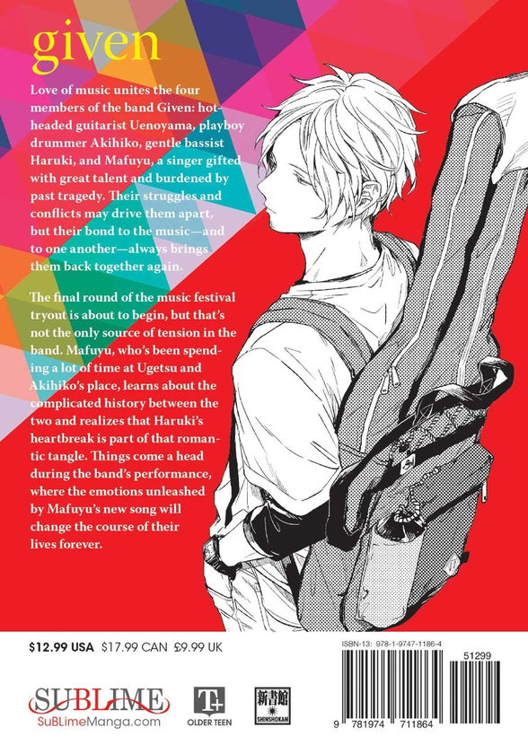 Паперова книга «Given. Volume 5», автор Нацукі Кідзу - фото №1