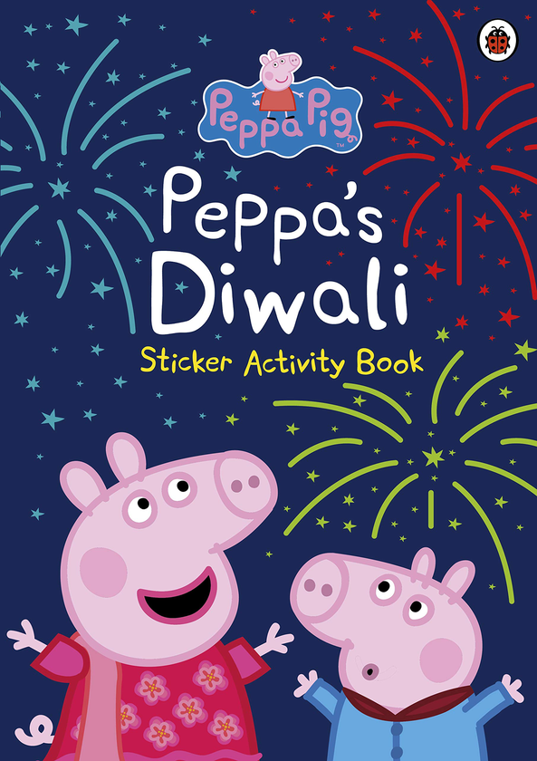Бумажная книга «Peppa Pig. Peppa's Diwali Sticker Activity Book» - фото №1