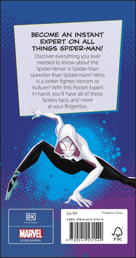 Бумажная книга «Marvel Spider-Man Pocket Expert. All the Facts You Need to Know» - фото №1
