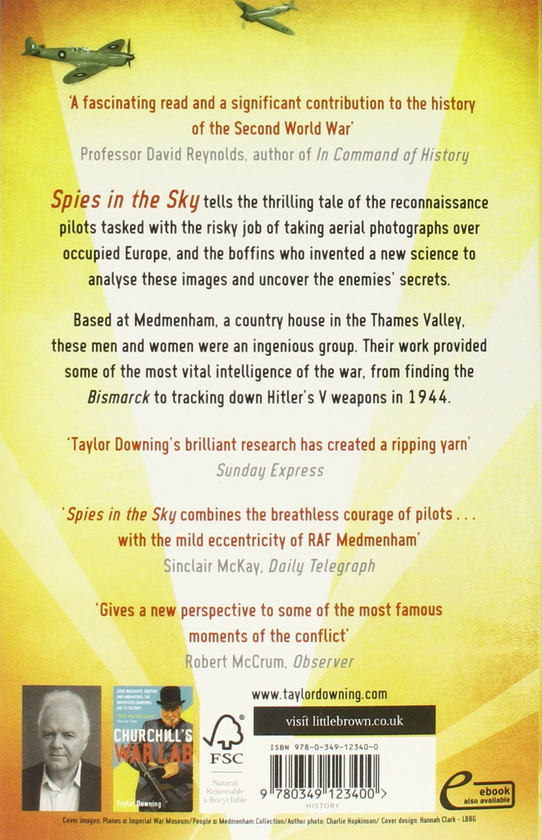 Бумажная книга «Spies In The Sky», автор Тейлор Даунинг - фото №1