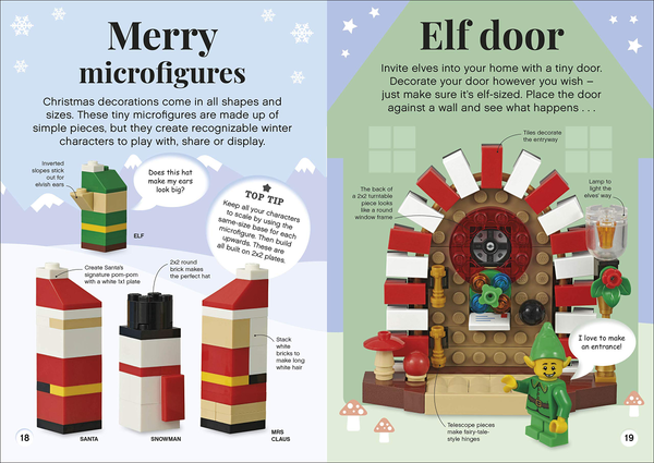 [object Object] «LEGO Christmas Ideas. With Exclusive Reindeer Mini Model», автор Элизабет Доусетт - фото №5 - миниатюра