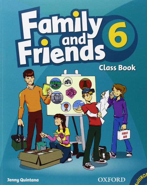 Бумажная книга «Family and Friends 6. Classbook (+ CD-ROM)», автор Дженни Куинтана - фото №1