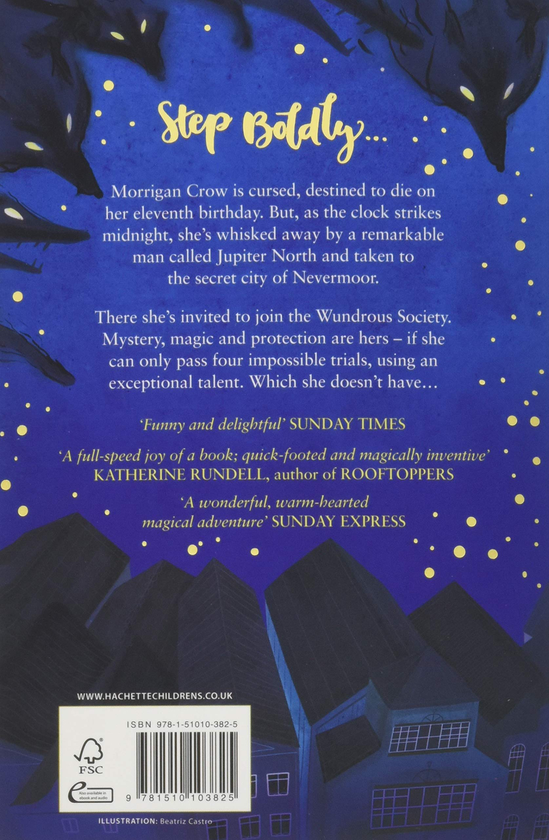 Бумажная книга «Nevermoor. The Trials of Morrigan Crow», автор Джессика Таунсенд - фото №1
