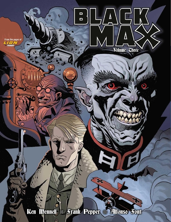 Бумажная книга «Black Max. Volume 3», авторов Фрэнк Пеппер, Кен Меннел - фото №1