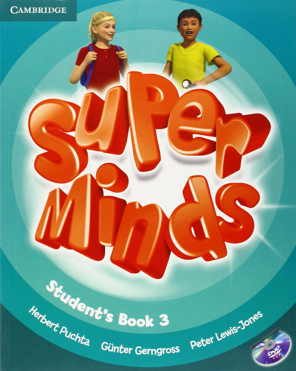 Бумажная книга «Super Minds Level 3. Student's Book (+DVD)», автор Герберт Пухта - фото №1