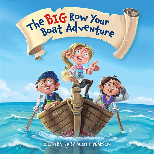 Паперова книга «The Big Row Your Boat Adventure», автор Скотт Пірсон - фото №1