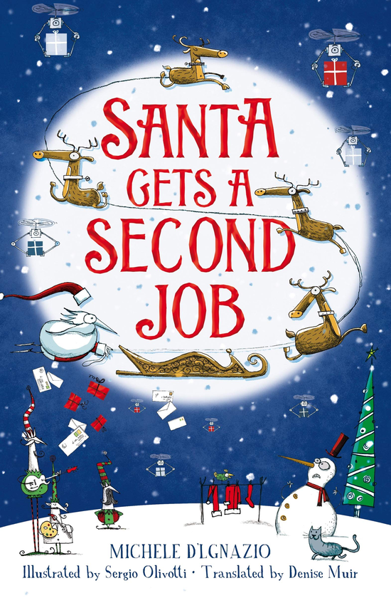Бумажная книга «Santa Gets a Second Job», автор Мишел Д'игнацио - фото №1