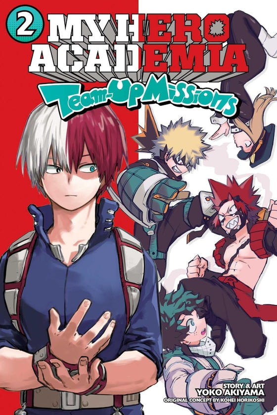 Паперова книга «My Hero Academia. Team-Up Missions. Volume 2», авторів Йоко Акіяма, Кохей Хорікоші - фото №1