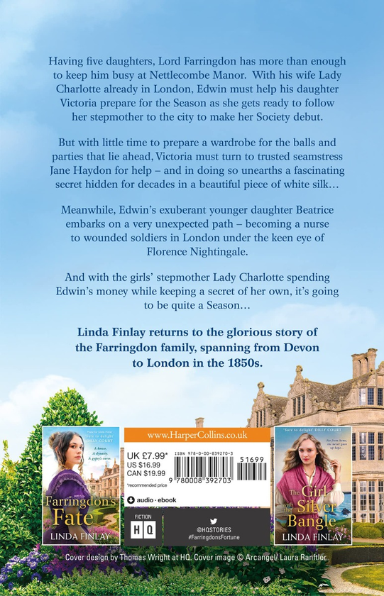 Паперова книга «Farringdon's Fortune», автор Лінда Фінлі - фото №1