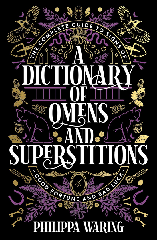 Паперова книга «A Dictionary of Omens and Superstitions», автор Філіппа Ворінг - фото №1