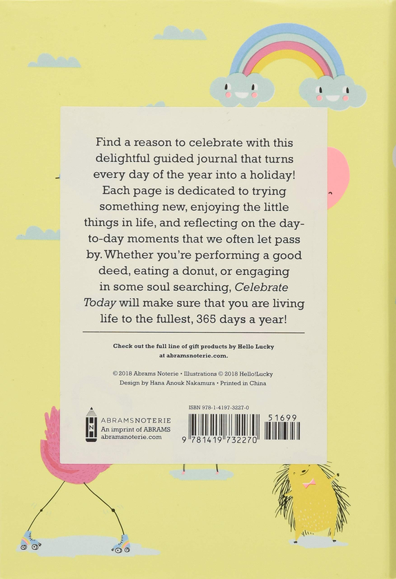 Бумажная книга «Celebrate Today (Guided Journal): 365 Ways to Make Every Day a Holiday», автор Джессика Маклейш - фото №1