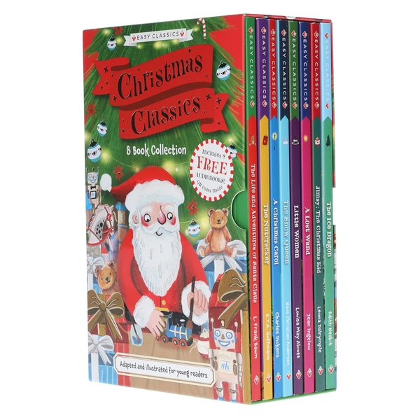 Бумажная книга «The Christmas Classics Children's Collection», авторов Лаймен Фрэнк Баум, Чарльз Диккенс, Ханс Кристиан Андерсен, Эдит Несбит, Луиза Мэй Олкотт, Джин Инджелоу, Леона Далримпл, Эрнст Теодор Амадей Гофман - фото №1