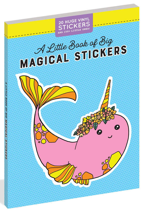 Бумажная книга «A Little Book of Big Magical Stickers» - фото №1