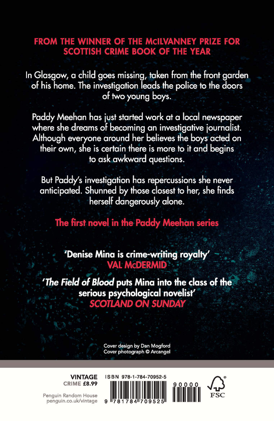 Паперова книга «The Field of Blood», автор Деніз Міна - фото №1