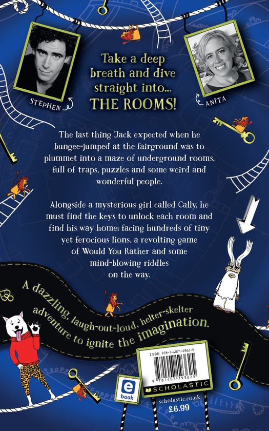 Бумажная книга «Escape the Rooms», автор Стивен Менган - фото №1