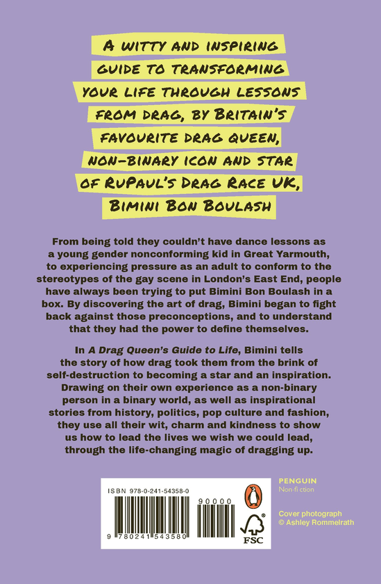 Бумажная книга «A Drag Queen's Guide to Life», автор Бимини Бон Булаш - фото №1