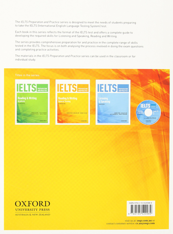 Бумажная книга «IELTS Preparation and Practice. Reading and Writing General Training Student Book», авторов Дениз Янг, Бриджит Аукойн, Нейлан Лев - фото №1