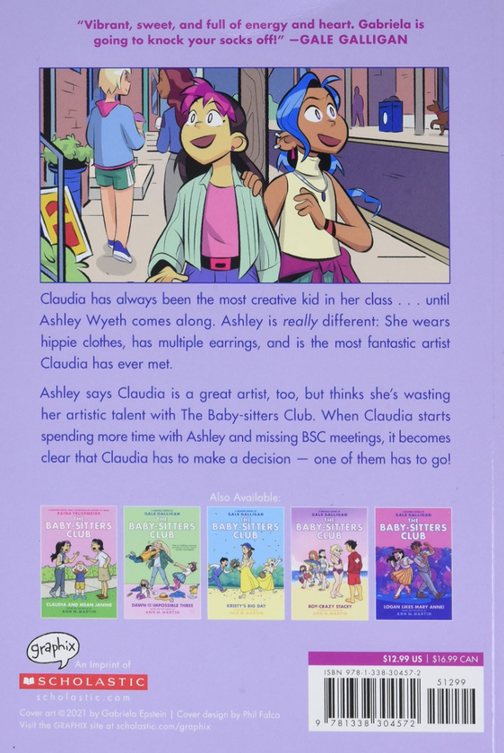 Бумажная книга «Claudia and the New Girl», автор Энн М. Мартин - фото №1