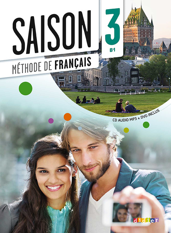 Бумажная книга «Saison 3 - Livre + CD audio + DVD» - фото №1