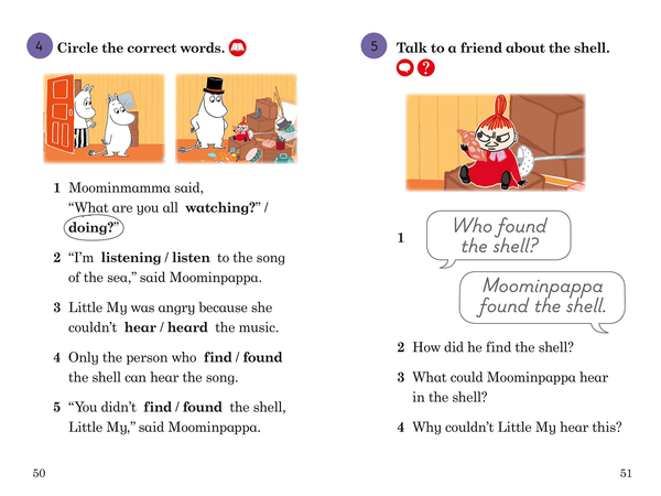 Бумажная книга «Moomin. The Song of the Sea. Ladybird Readers Level 3» - фото №1