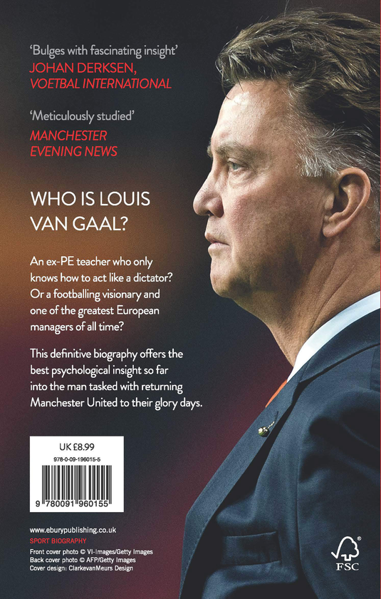 Паперова книга «Louis van Gaal: The Biography», автор Мартен Мейер - фото №1