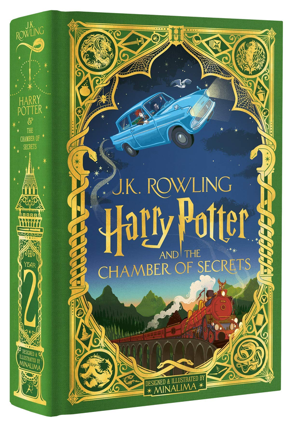 Книга «Harry Potter and the Chamber of Secrets (MinaLima Edition