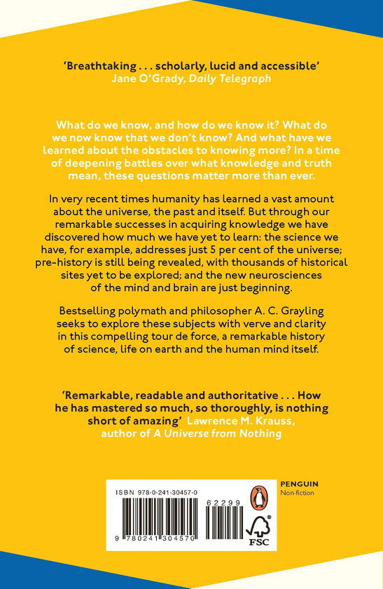 Бумажная книга «The Frontiers of Knowledge. What We Know About Science, History and The Mind», автор A. C. Грейлинг - фото №1
