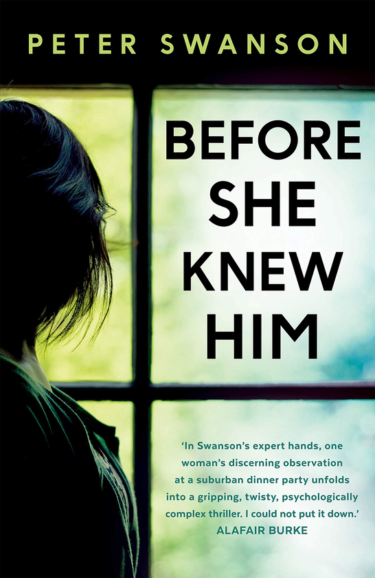 Паперова книга «Before She Knew Him», автор Пітер Свонсон - фото №1