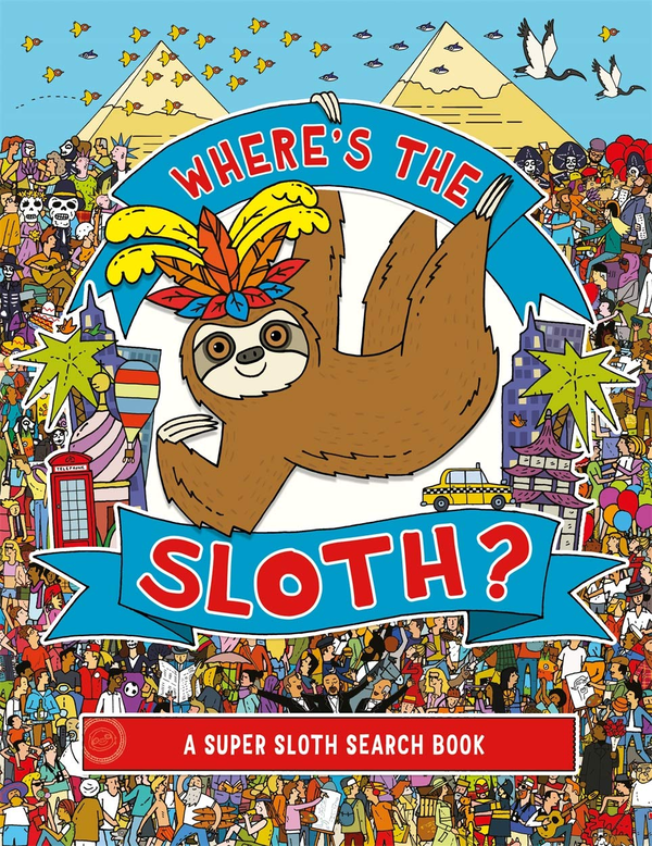 [object Object] «Where's the Sloth? A Super Sloth Search and Find Book», автор Енді Роуленд - фото №1