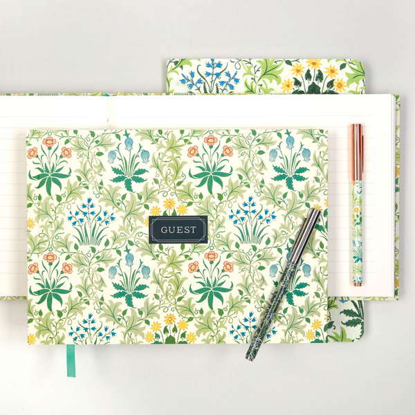 Бумажная книга «William Morris Celandine Guest Book» - фото №1