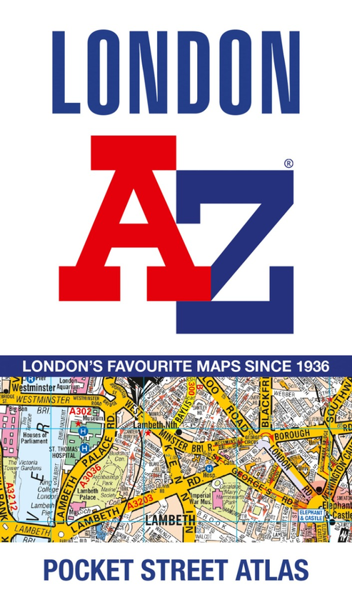 Паперова книга «London A-Z Pocket Atlas» - фото №1