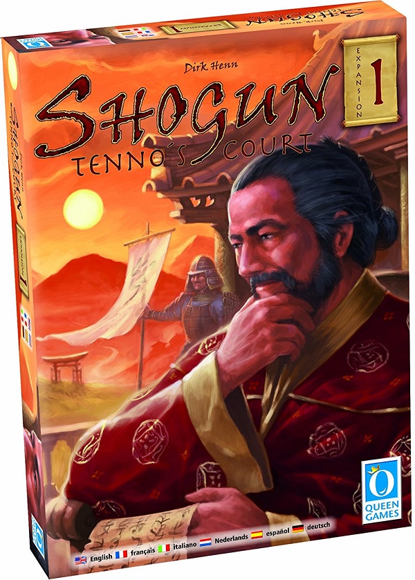  «Первое дополнение к игре Queen Games Shogun Expansion - Tenno's Court (16223)», бренда Queen Games - фото №1