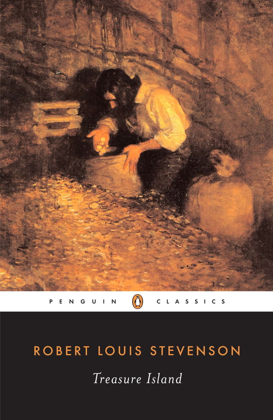 Паперова книга «Treasure Island», автор Роберт Луїс Стівенсон - фото №1