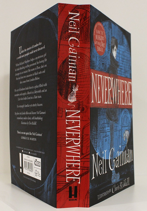 Бумажная книга «Neverwhere», автор Нил Гейман - фото №1