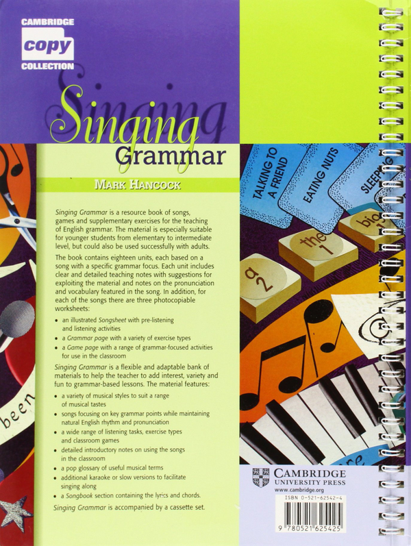Бумажная книга «Singing Grammar: Teaching Grammar through Songs», автор Марк Хэнкок - фото №1