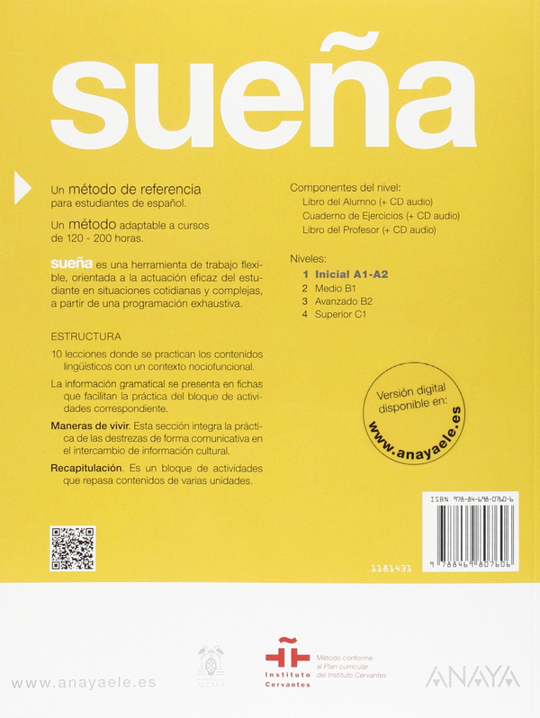 [object Object] «Suena Nuevo 1 Libro del alumno with Audio CDs (2)» - фото №2 - мініатюра