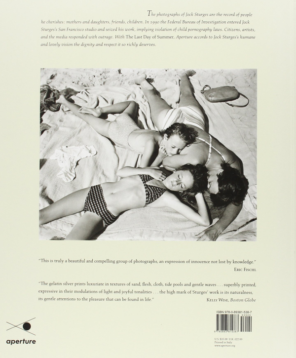 Бумажная книга «The Last Days of Summer. Photographs by Jock Sturges», автор Джок Стерджес - фото №1